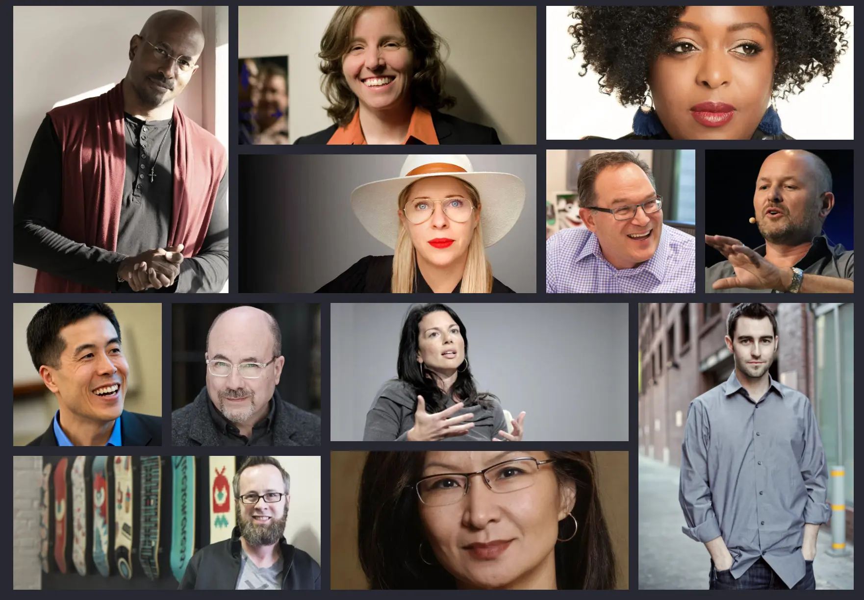A selection of the 100 tech leaders who joined the Ungrounded hack