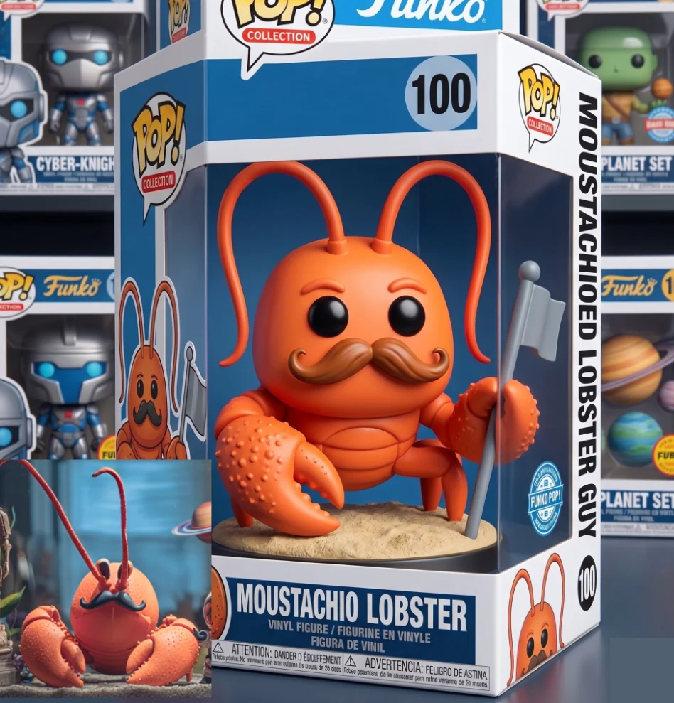 Funko Pop! Collection &mdash; Moustachio Lobster #100