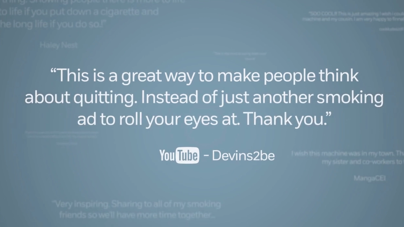 YouTube comment praising Machine 11